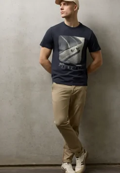 T-Shirt mit Rundhals und Artwork
