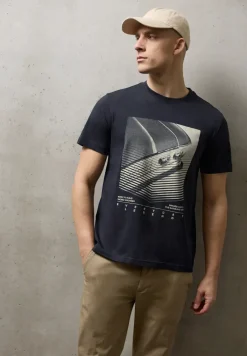 T-Shirt mit Rundhals und Artwork