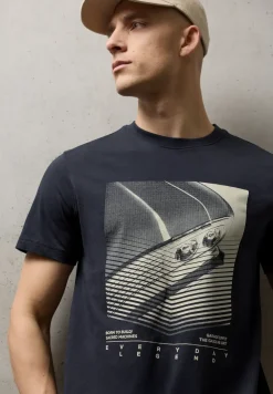 T-Shirt mit Rundhals und Artwork