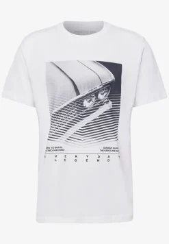 T-Shirt mit Rundhals und Artwork