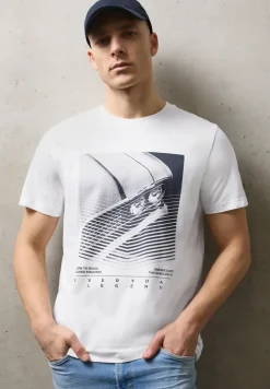 T-Shirt mit Rundhals und Artwork