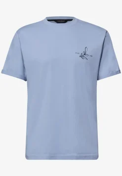 T-Shirt mit Rundhals und Backprint