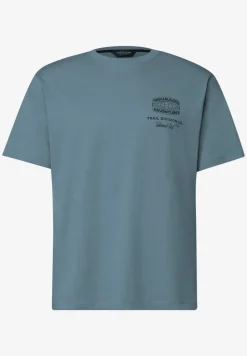 T-Shirt mit Rundhals und Backprint