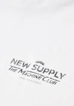T-Shirt mit Rundhals und Backprint
