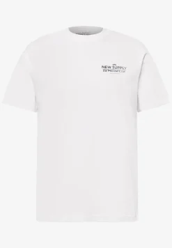 T-Shirt mit Rundhals und Backprint