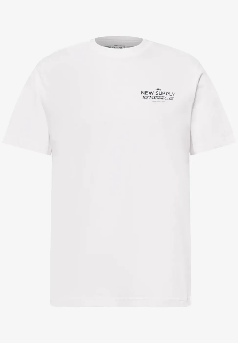 T-Shirt mit Rundhals und Backprint