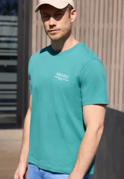 T-Shirt mit Rundhals und Backprint