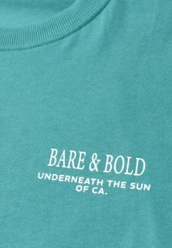 T-Shirt mit Rundhals und Backprint