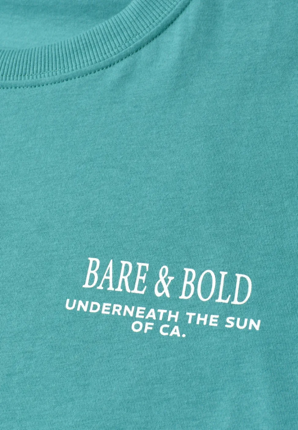 T-Shirt mit Rundhals und Backprint