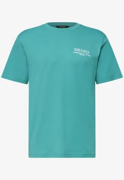 T-Shirt mit Rundhals und Backprint