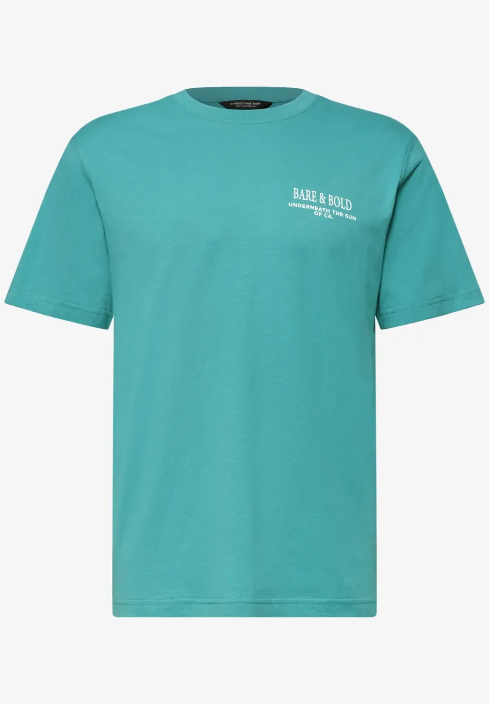 T-Shirt mit Rundhals und Backprint