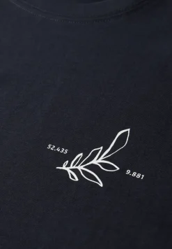 T-Shirt mit Rundhals und Backprint