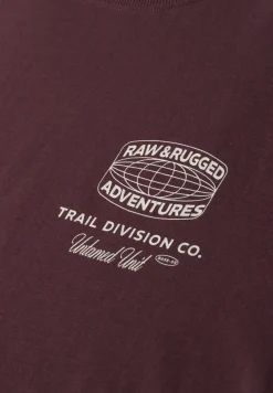 T-Shirt mit Rundhals und Backprint