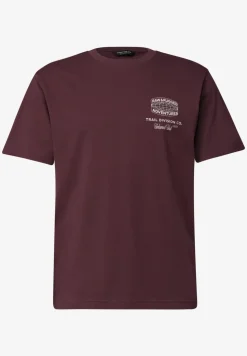 T-Shirt mit Rundhals und Backprint