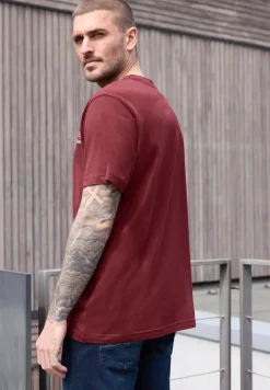 T-Shirt mit Rundhals und Chestprint