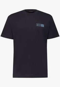 T-Shirt mit Rundhals und Chestprint