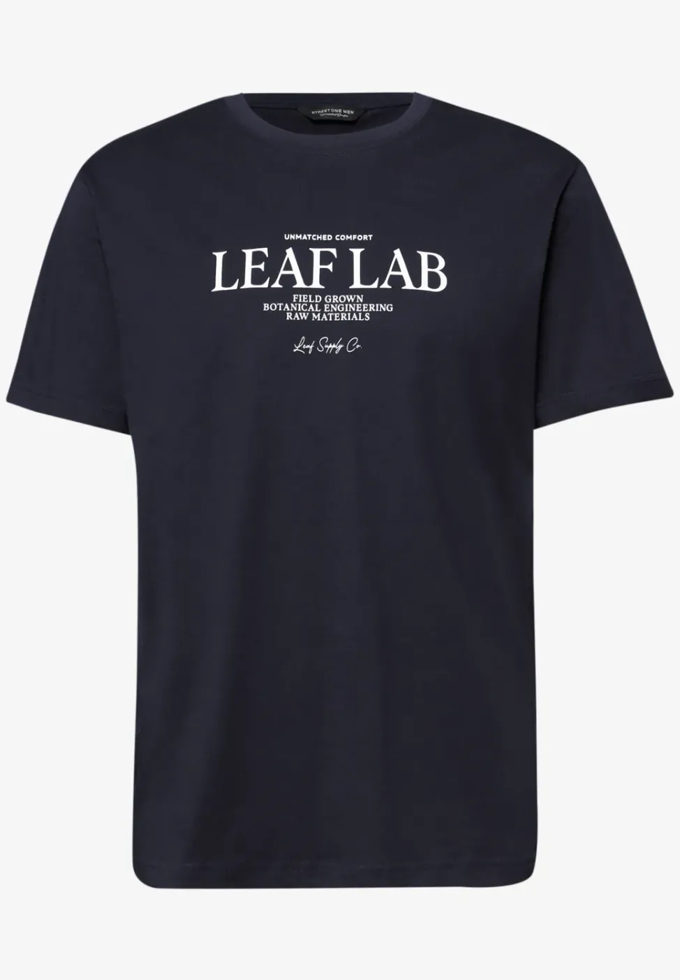 T-Shirt mit Rundhals und Chestprint