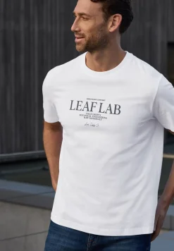 T-Shirt mit Rundhals und Chestprint