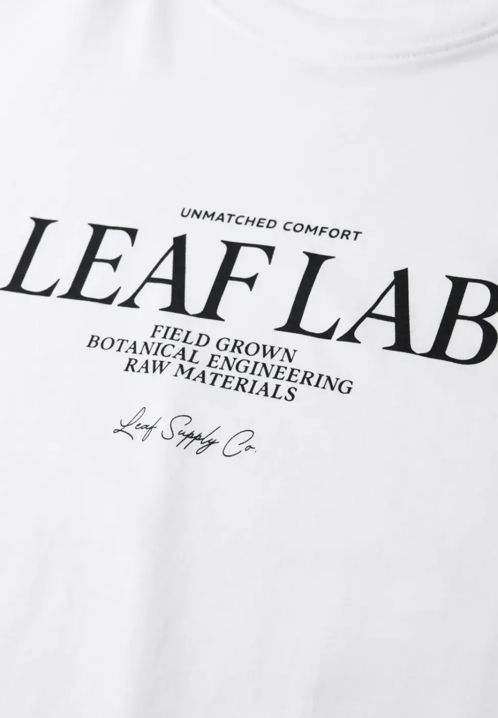 T-Shirt mit Rundhals und Chestprint