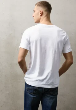 T-Shirt mit Rundhals und Chestprint