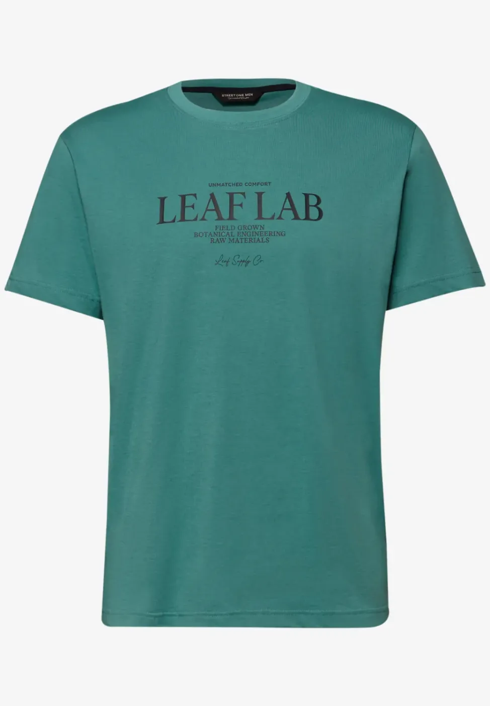 T-Shirt mit Rundhals und Chestprint