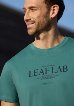 T-Shirt mit Rundhals und Chestprint