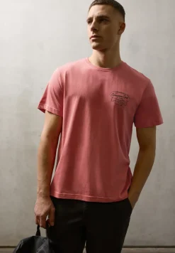 T-Shirt mit Rundhals und Chestprint