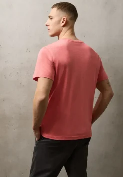 T-Shirt mit Rundhals und Chestprint