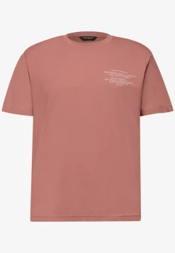 T-Shirt mit Rundhals und Chestprint
