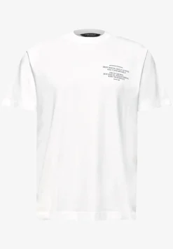 T-Shirt mit Rundhals und Chestprint