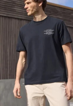T-Shirt mit Rundhals und Chestprint