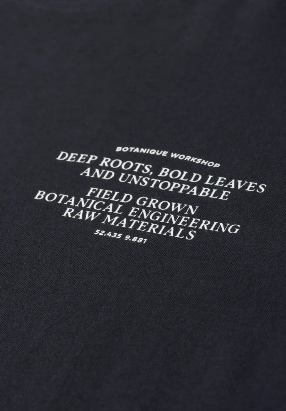 T-Shirt mit Rundhals und Chestprint