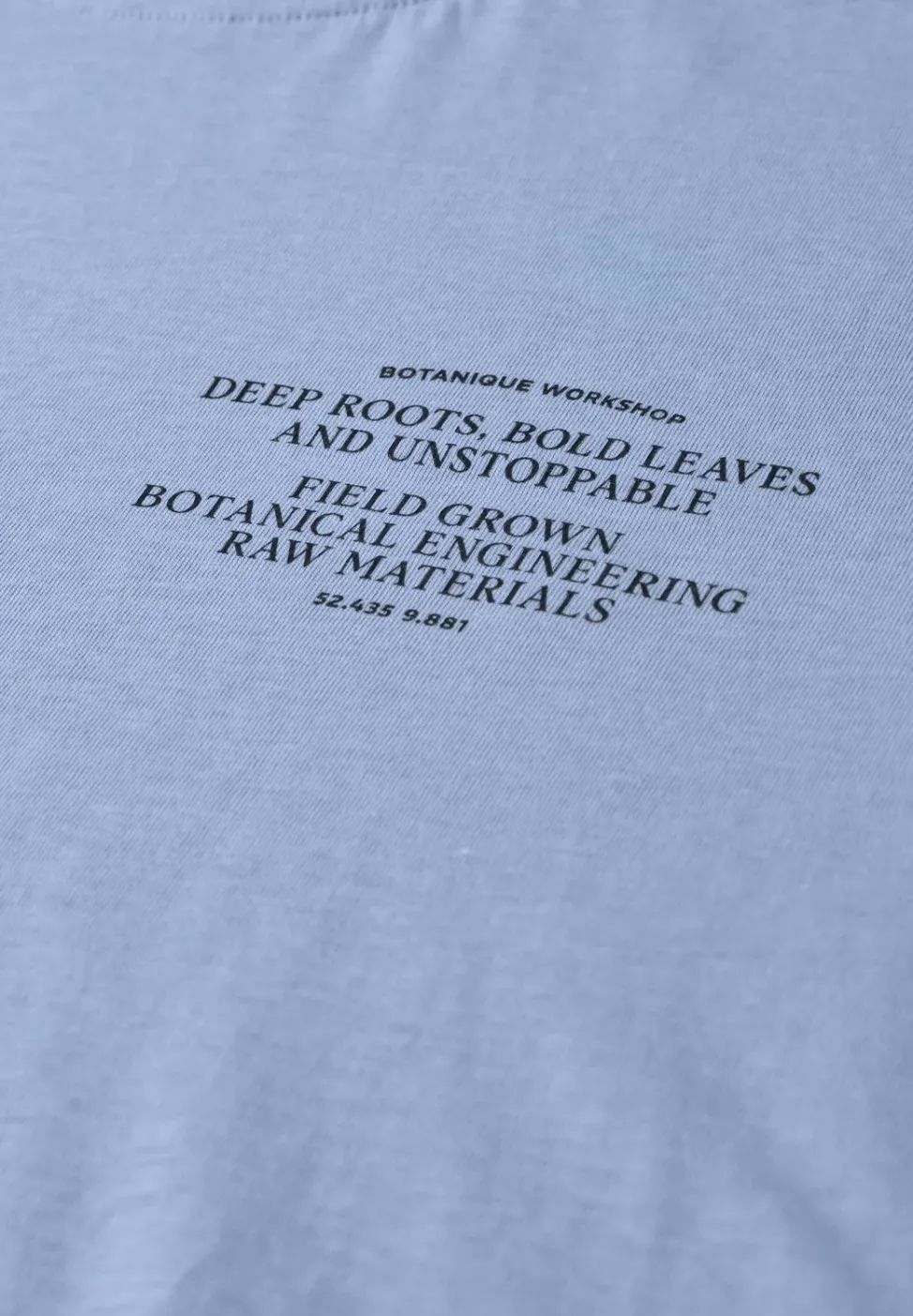T-Shirt mit Rundhals und Chestprint