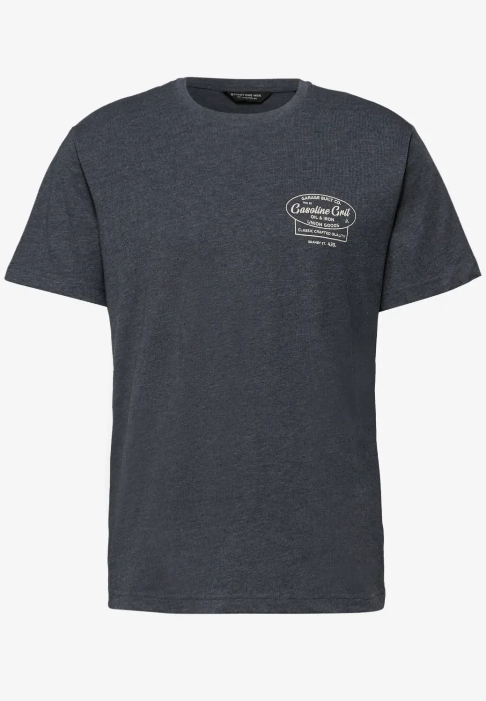 T-Shirt mit Rundhals und Chestprint