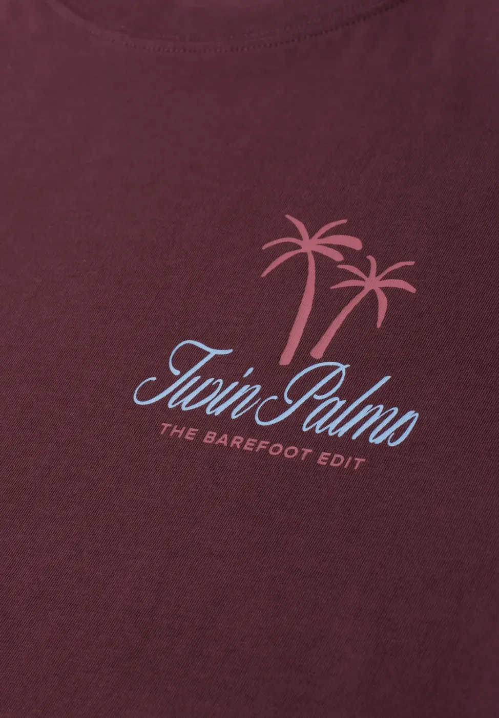 T-Shirt mit Rundhals und Chestprint