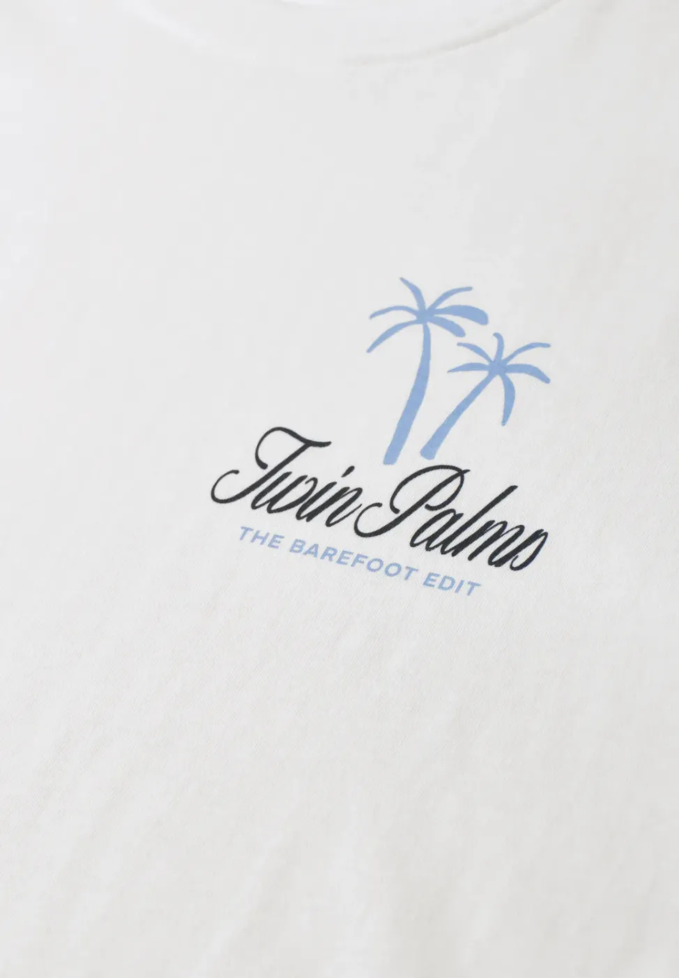 T-Shirt mit Rundhals und Chestprint