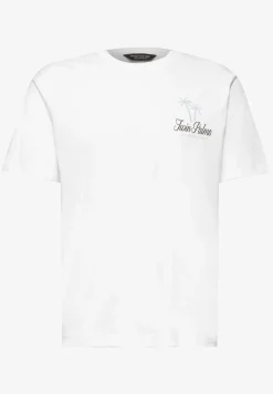T-Shirt mit Rundhals und Chestprint