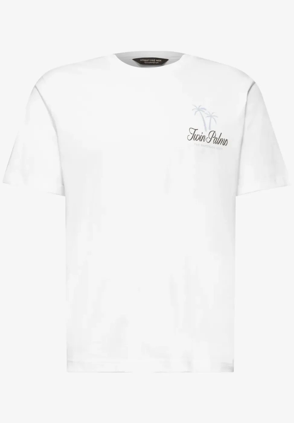 T-Shirt mit Rundhals und Chestprint