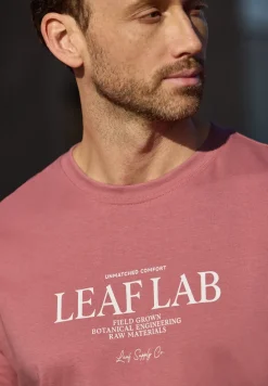 T-Shirt mit Rundhals und Chestprint