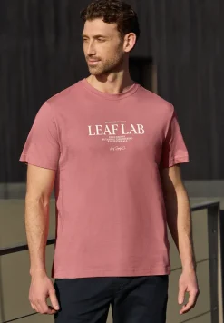 T-Shirt mit Rundhals und Chestprint