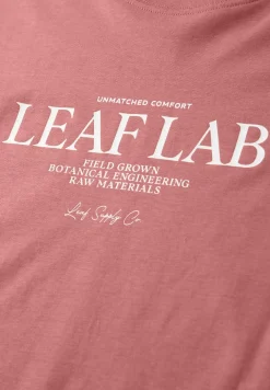 T-Shirt mit Rundhals und Chestprint