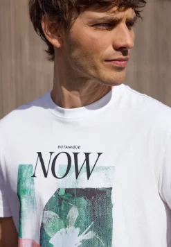 T-Shirt mit Rundhals und Fotoprint