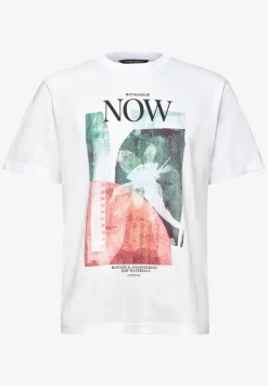 T-Shirt mit Rundhals und Fotoprint