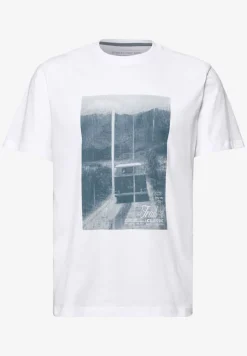 T-Shirt mit Rundhals und Fotoprint