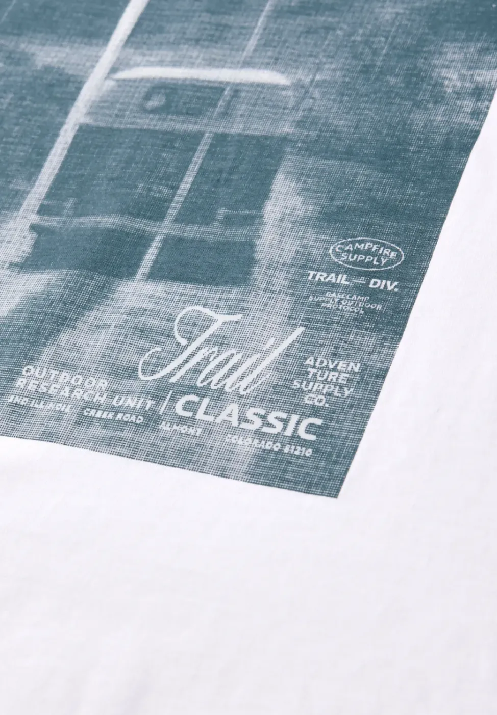 T-Shirt mit Rundhals und Fotoprint