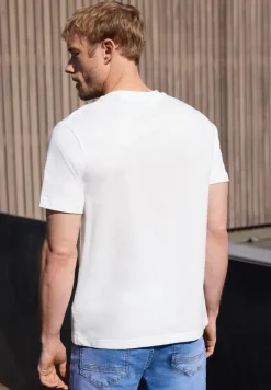 T-Shirt mit Rundhals und Frontprint
