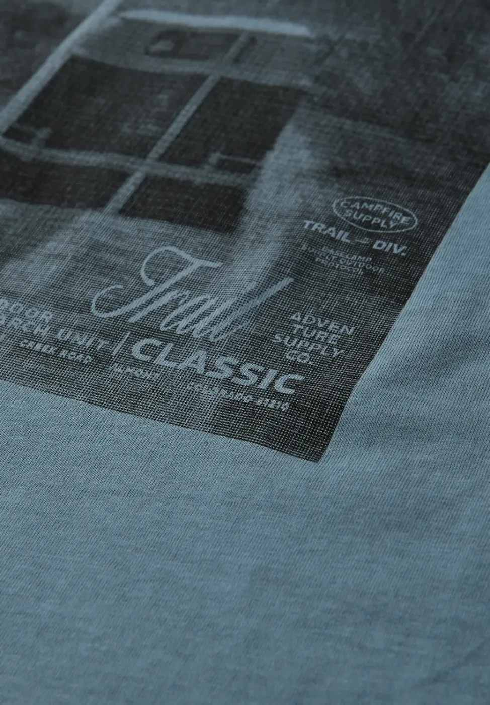T-Shirt mit Rundhals und Fotoprint