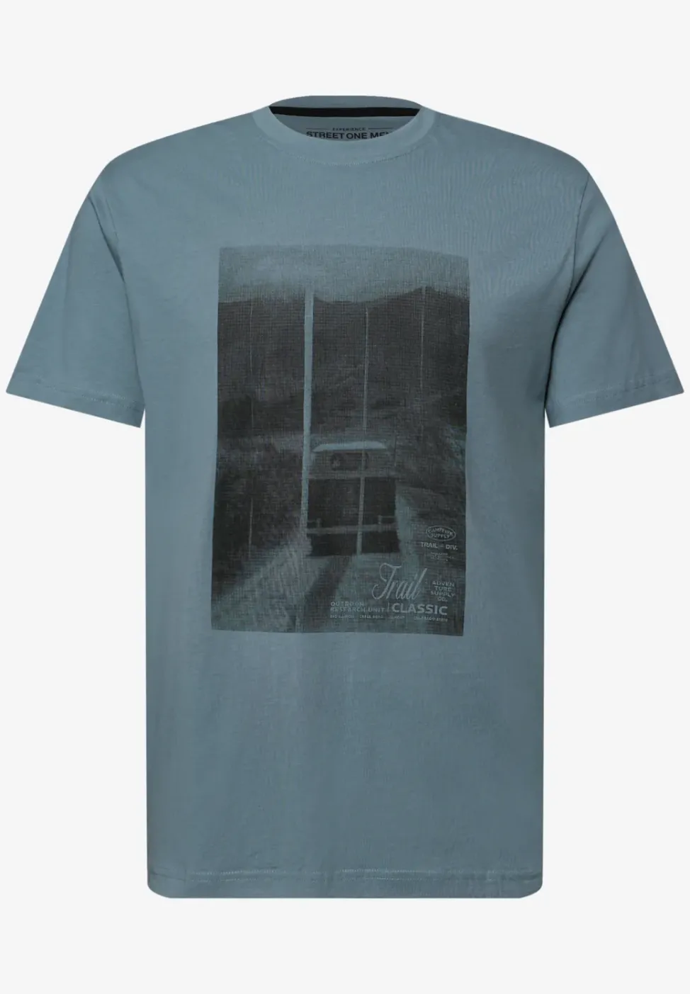 T-Shirt mit Rundhals und Fotoprint