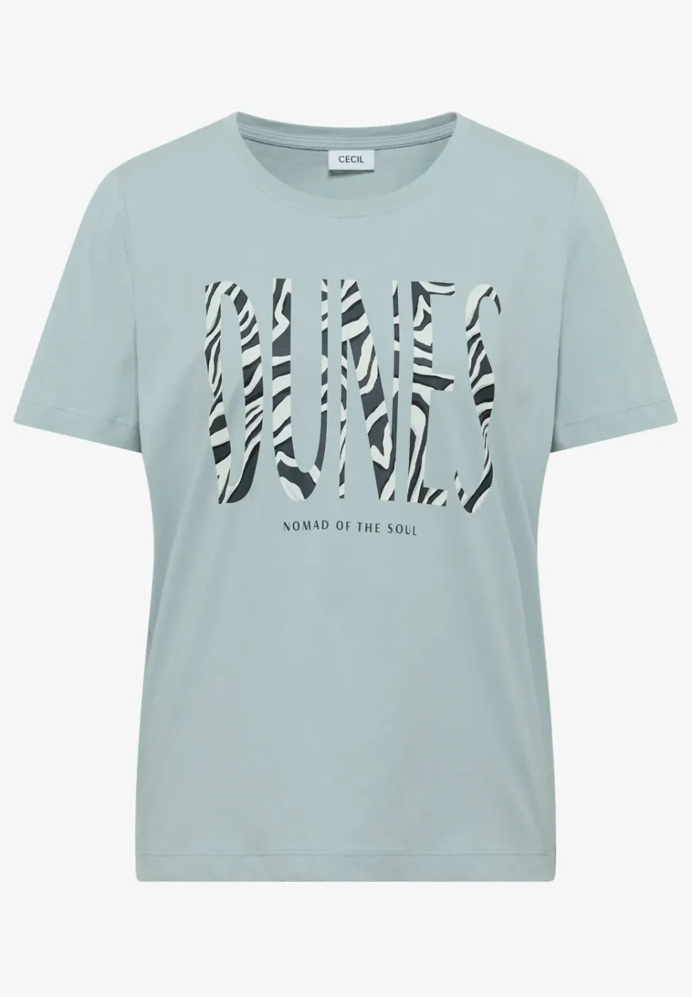 T-Shirt mit Rundhals und Frontprint