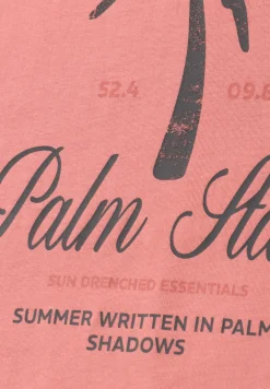 T-Shirt mit Rundhals und Frontprint